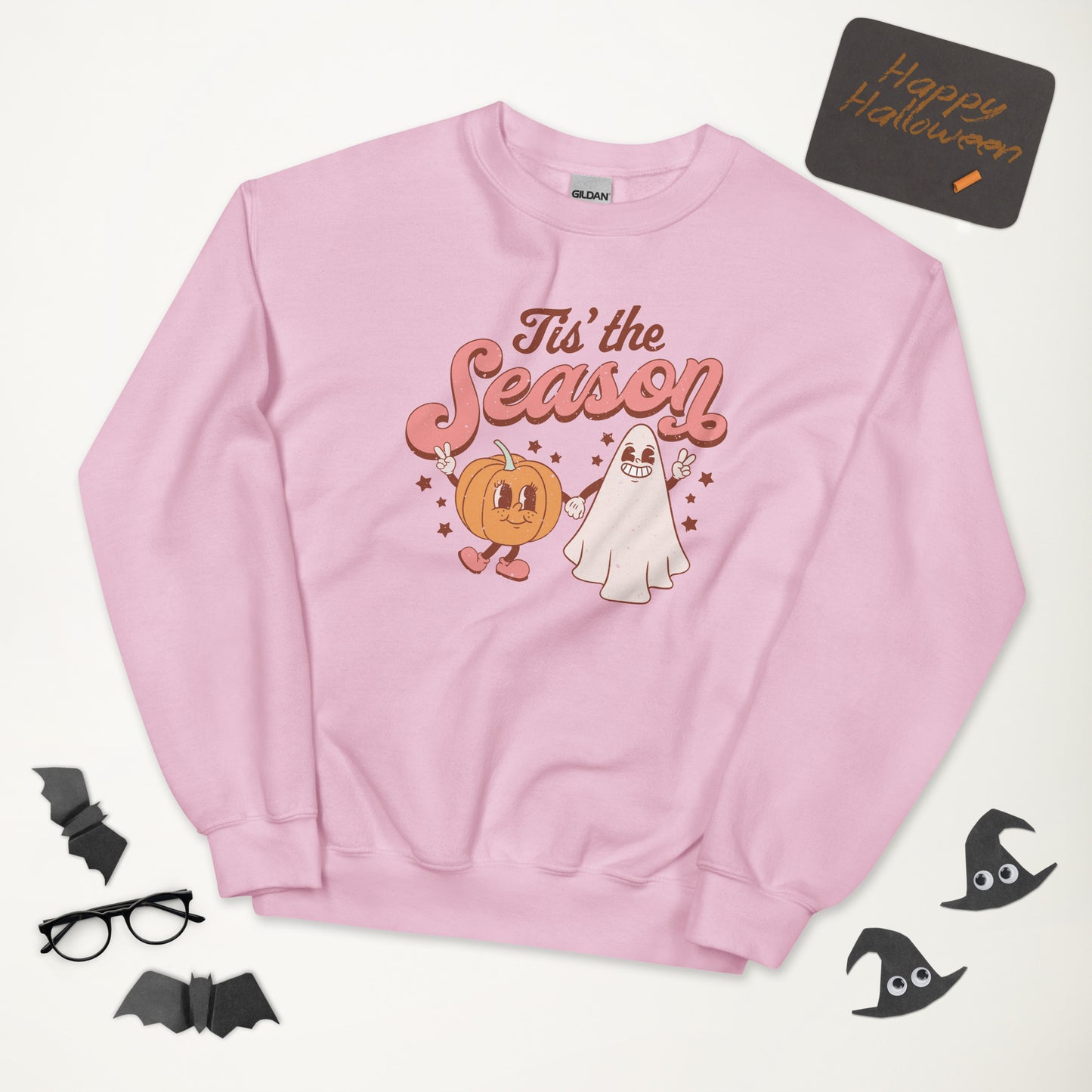 Spooky Besties Unisex Crewneck Sweatshirt