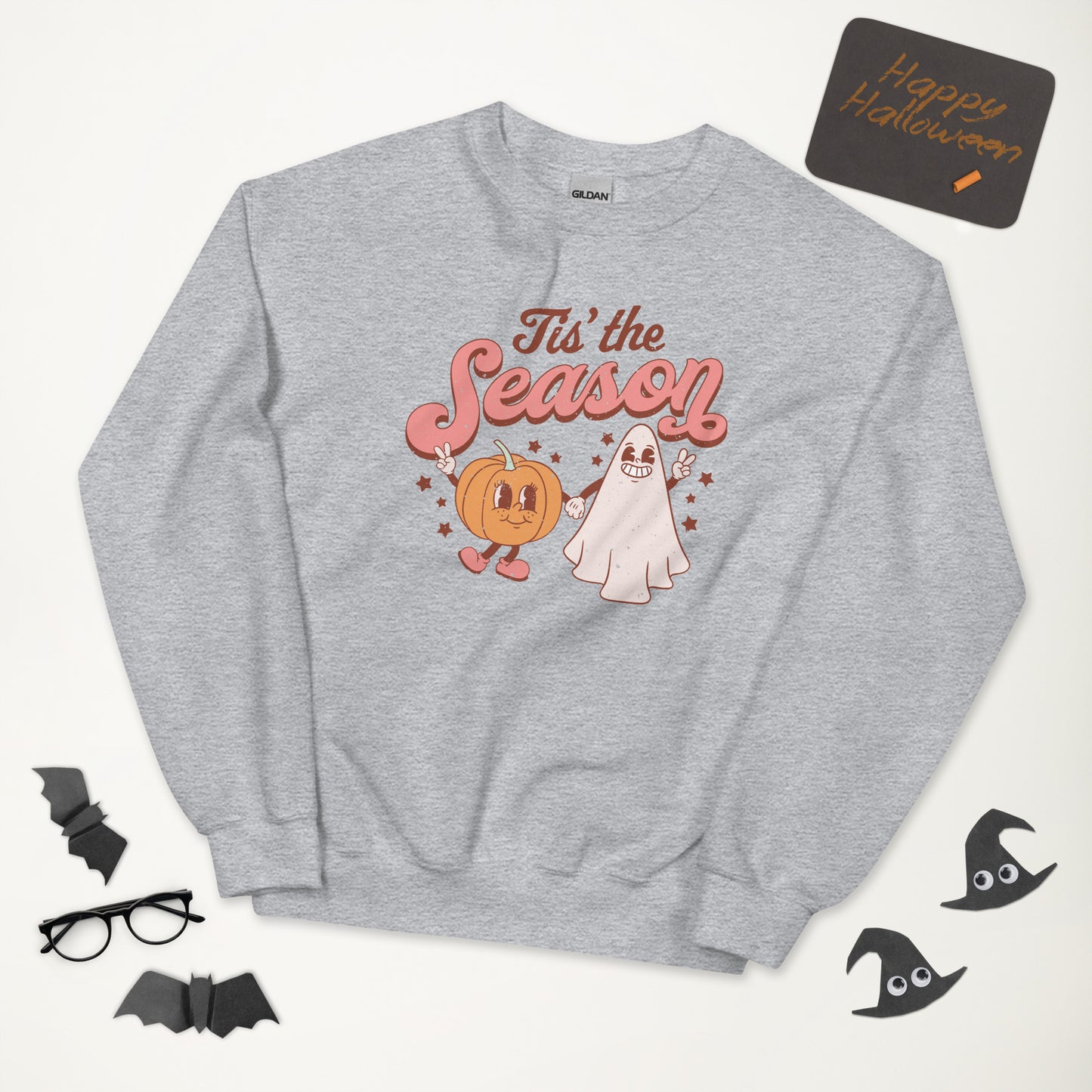Spooky Besties Unisex Crewneck Sweatshirt
