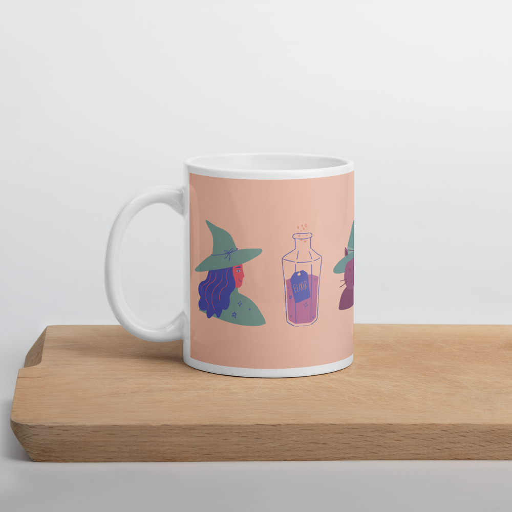 Cute Witches and Spells Mug