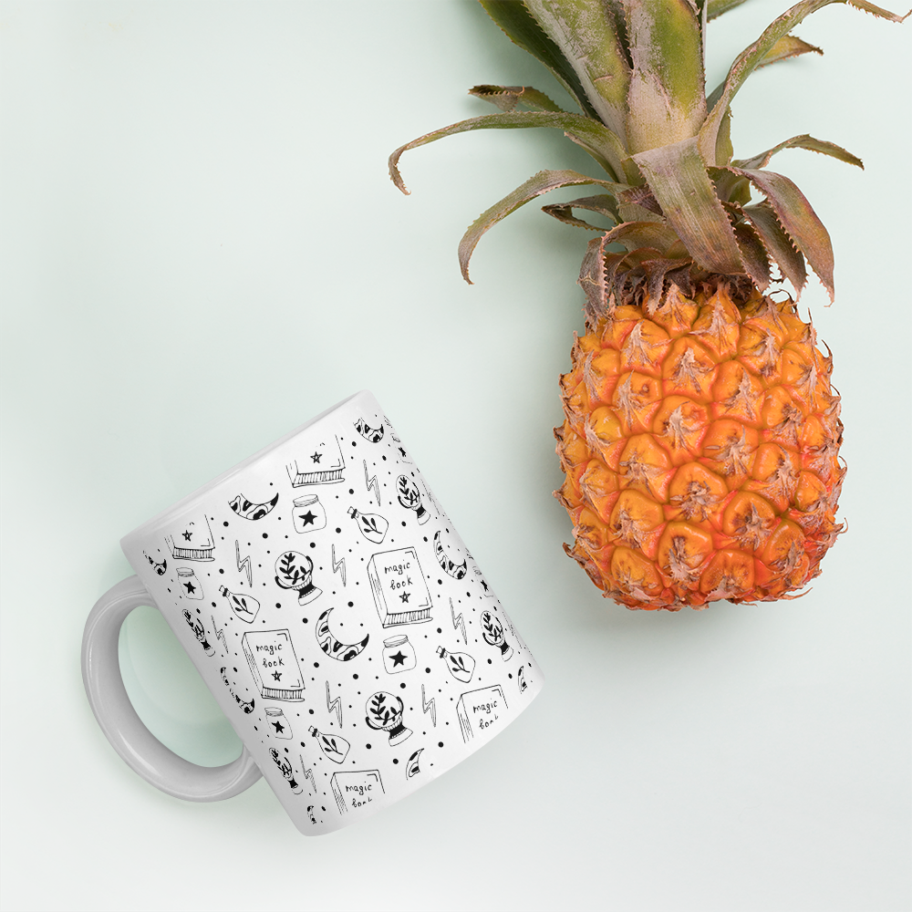 Witch Magic Spell Book Mug