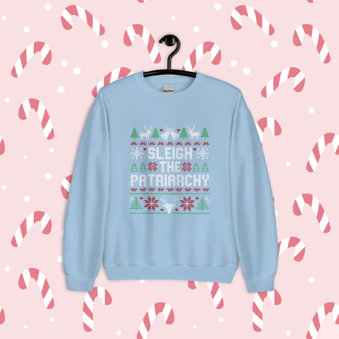 Sleigh the Patriarchy Christmas Sweater