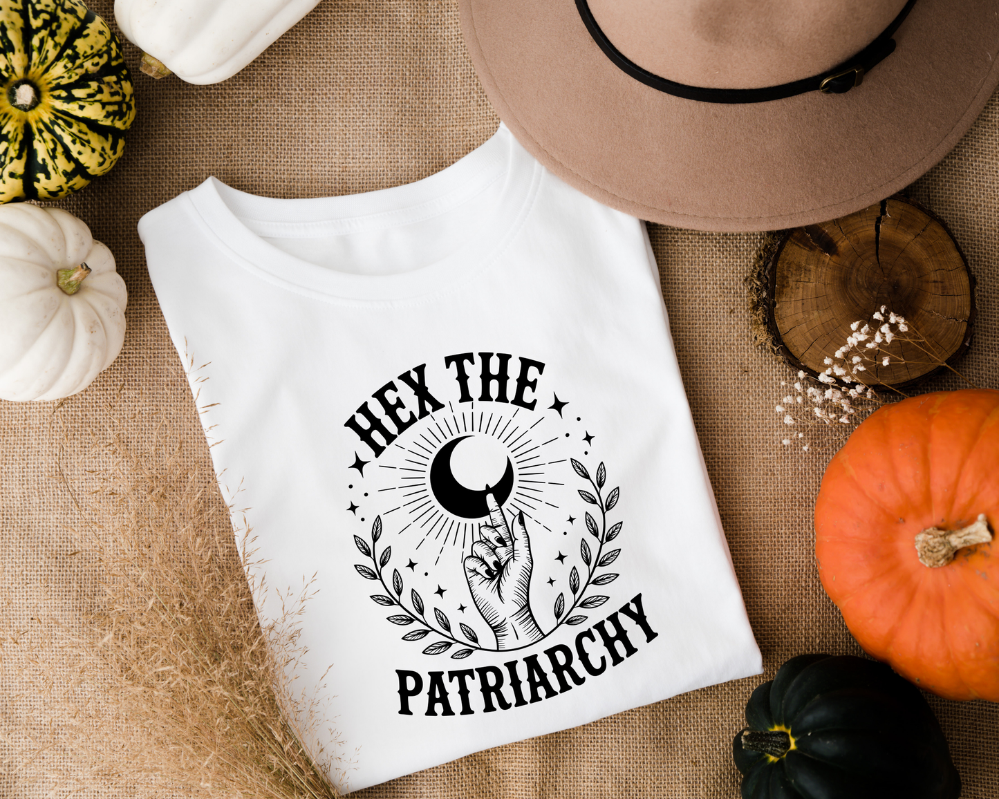 Hex the Patriarchy T-shirt | Witchy Feminist Shirt
