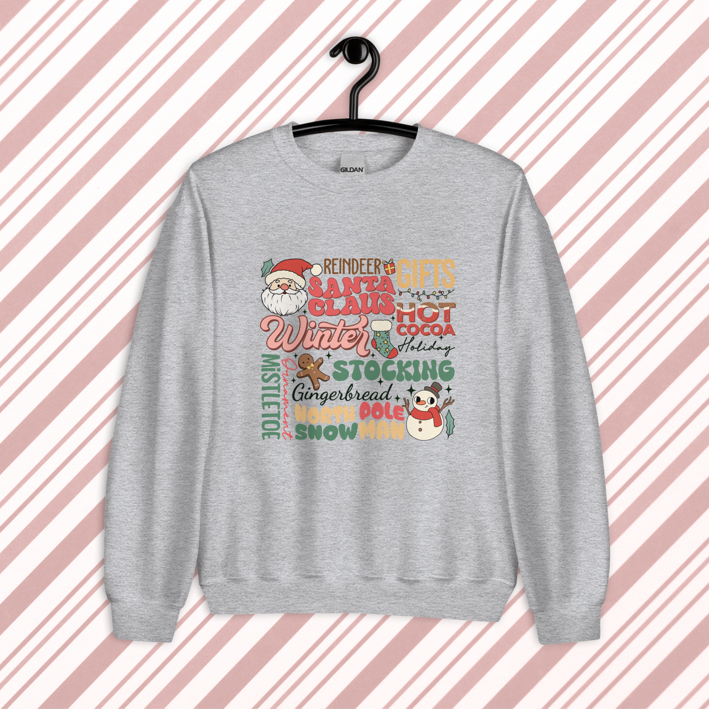 Christmas Doodles Sweatshirt