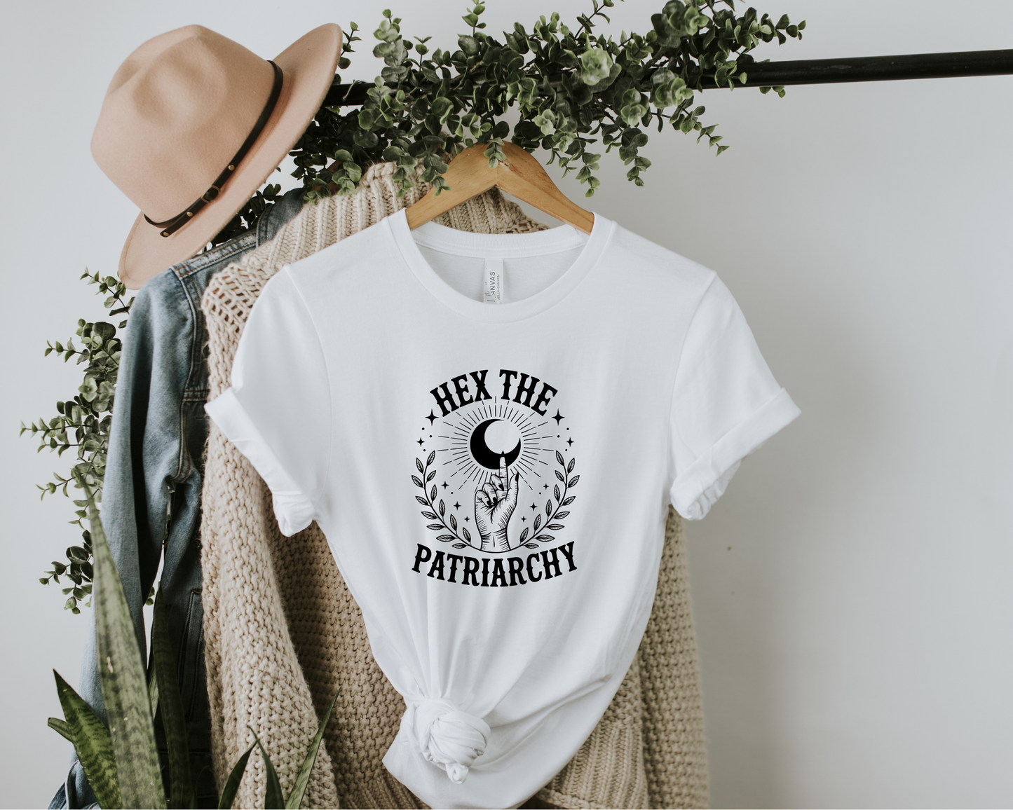 Hex the Patriarchy T-shirt | Witchy Feminist Shirt