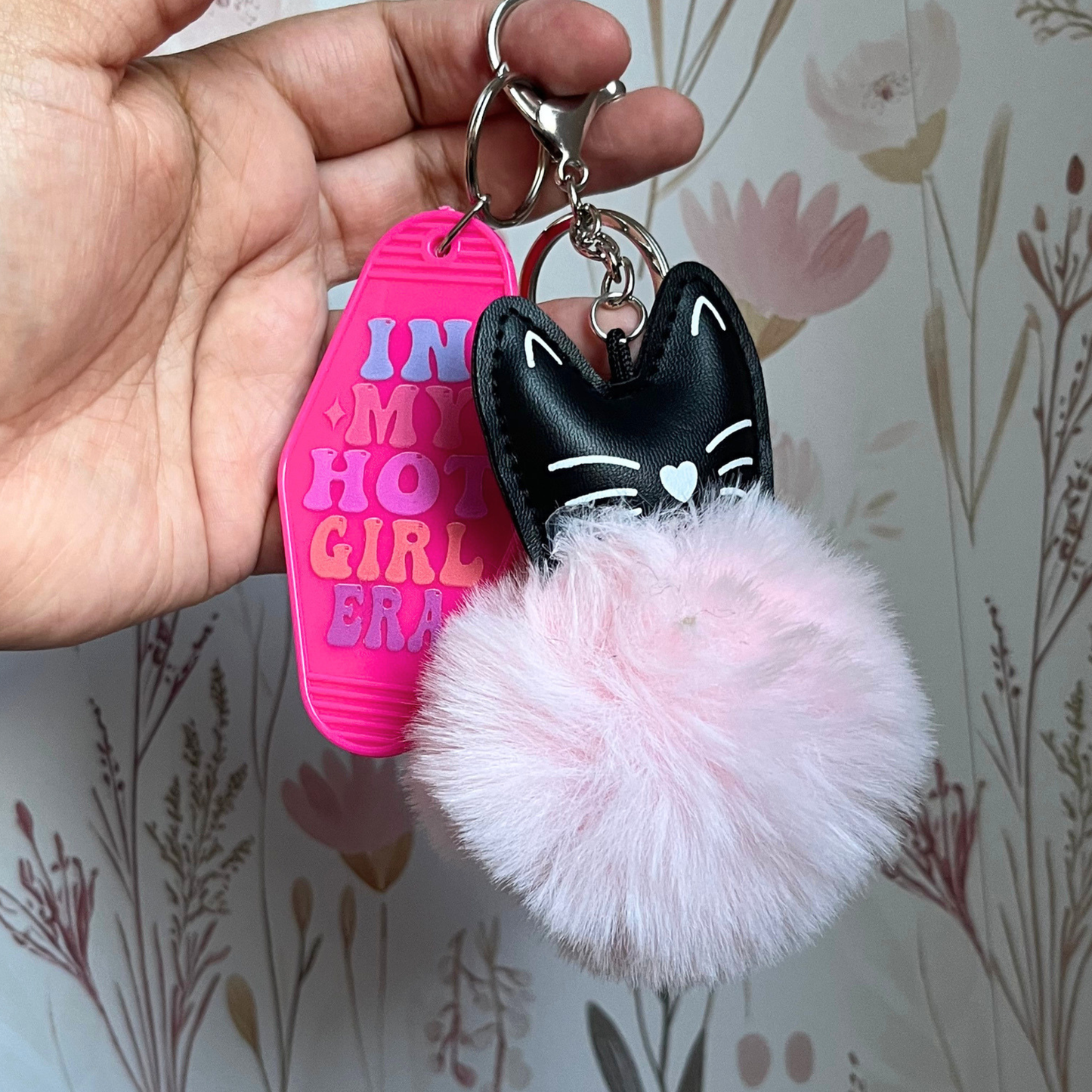 Funny Retro Motel Keychain