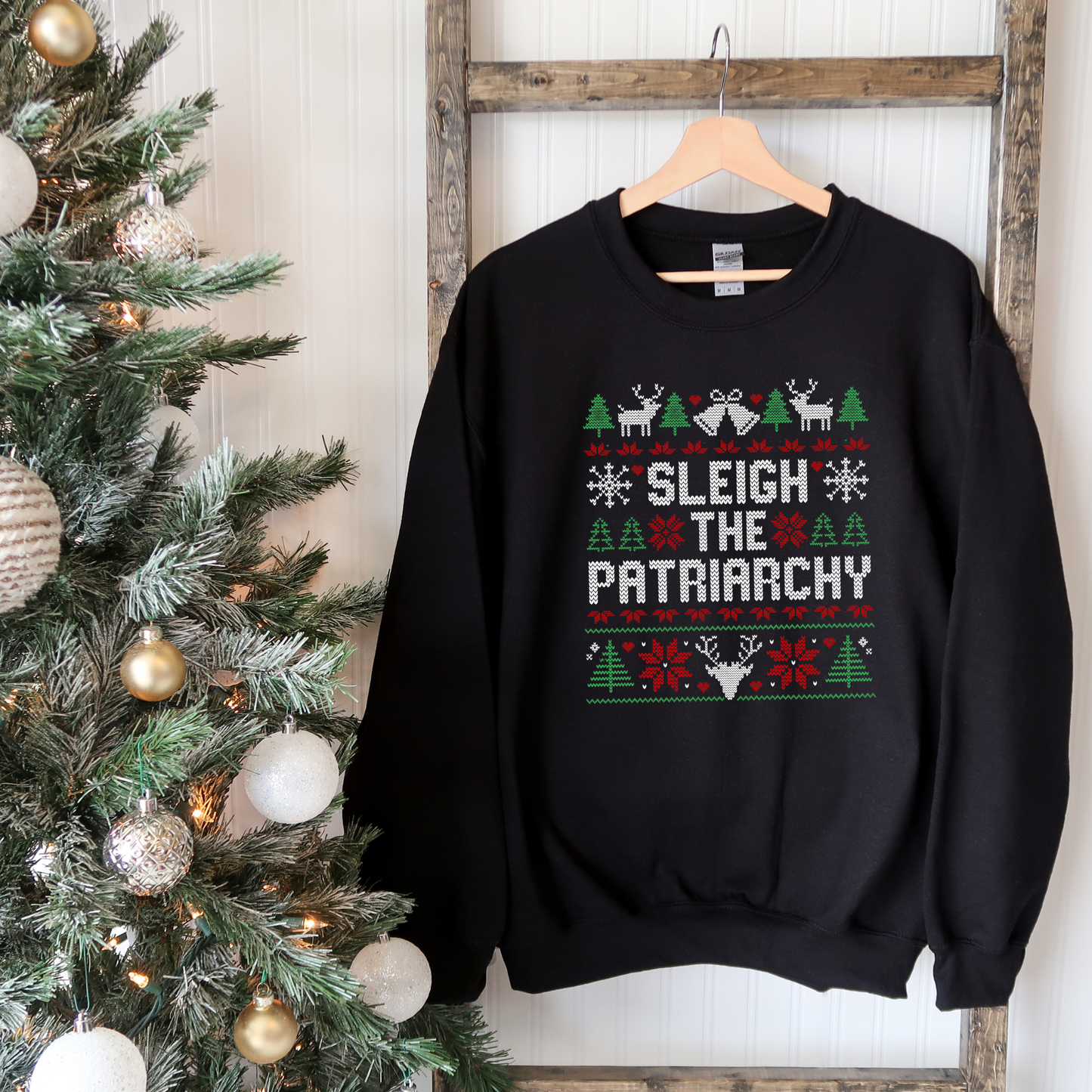 Sleigh the Patriarchy Christmas Sweater