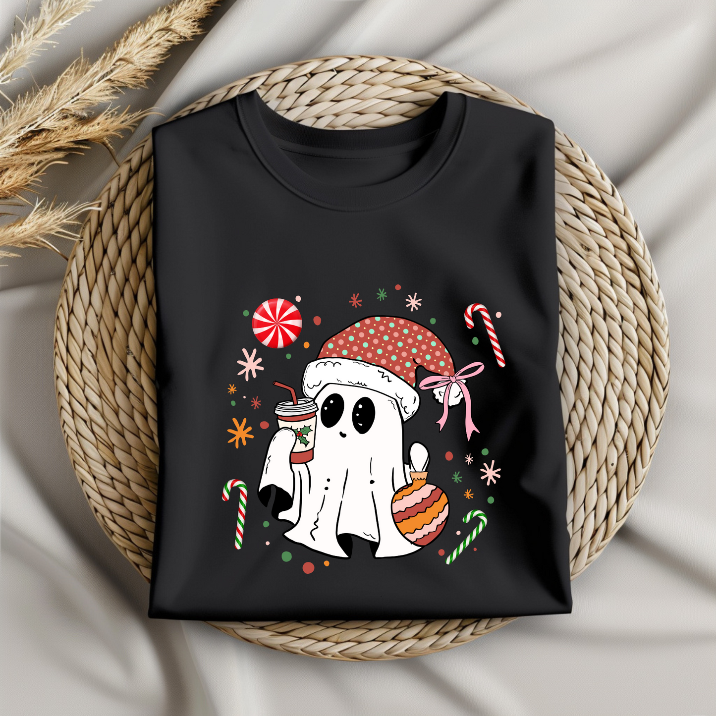 Cute Christmas Ghost T-shirt