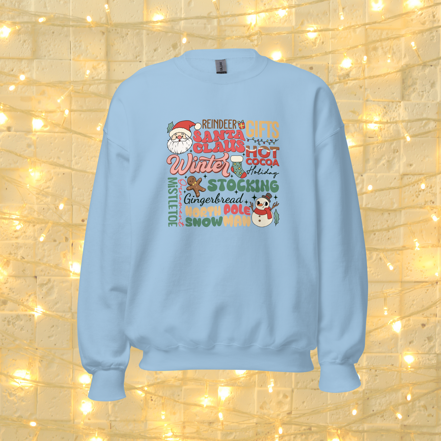 Christmas Doodles Sweatshirt
