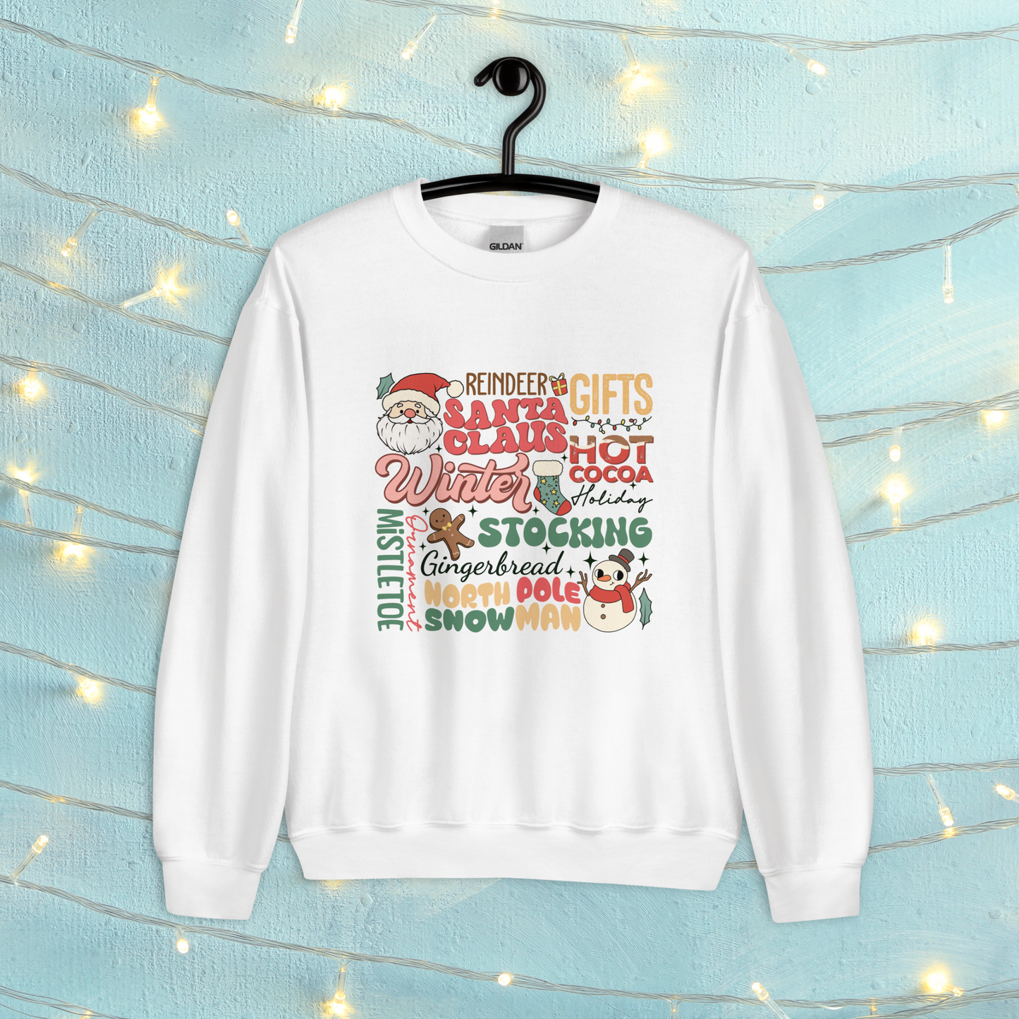 Christmas Doodles Sweatshirt
