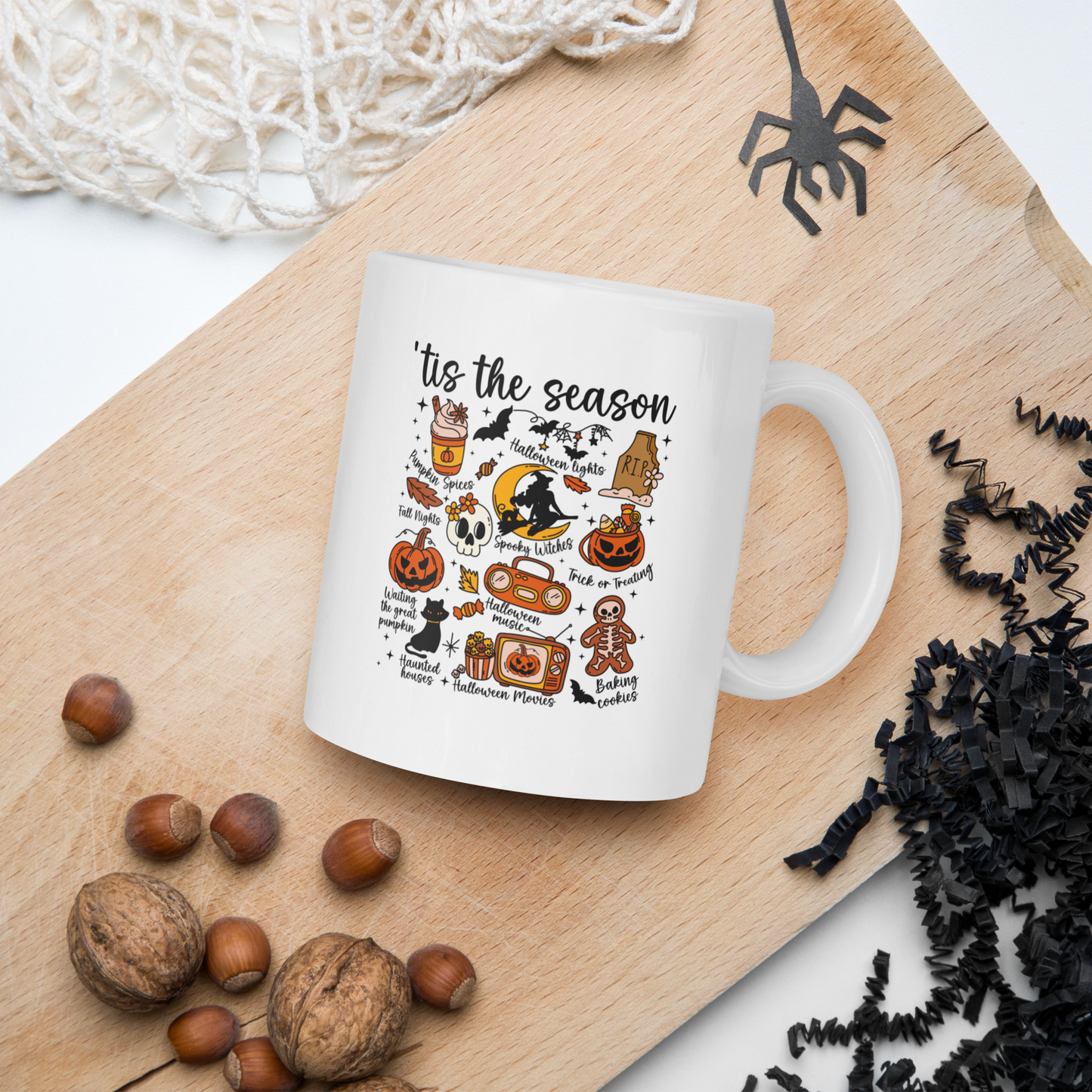 Spooky Season Doodles Mug