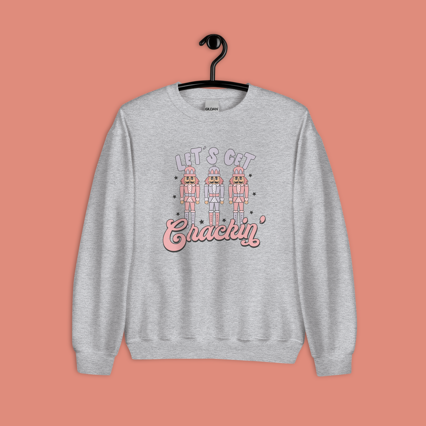 Let's Get Crackin' Unisex Christmas Sweatshirt