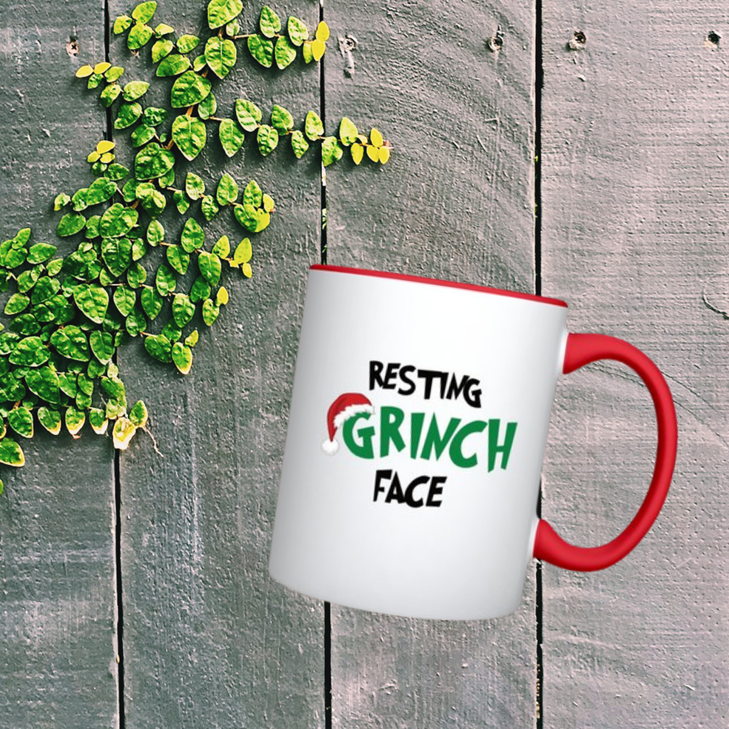 Resting Grinch Face Holiday Gift Set