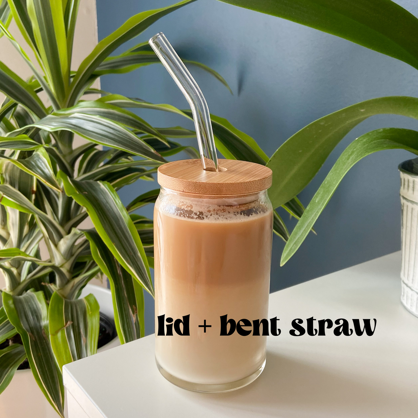 Scribbled Tree Beer Can Glass | 16oz