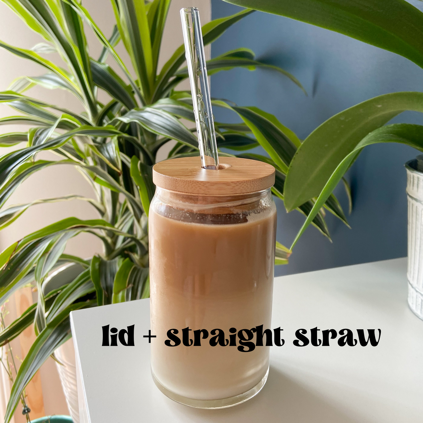 Scribbled Tree Beer Can Glass | 16oz