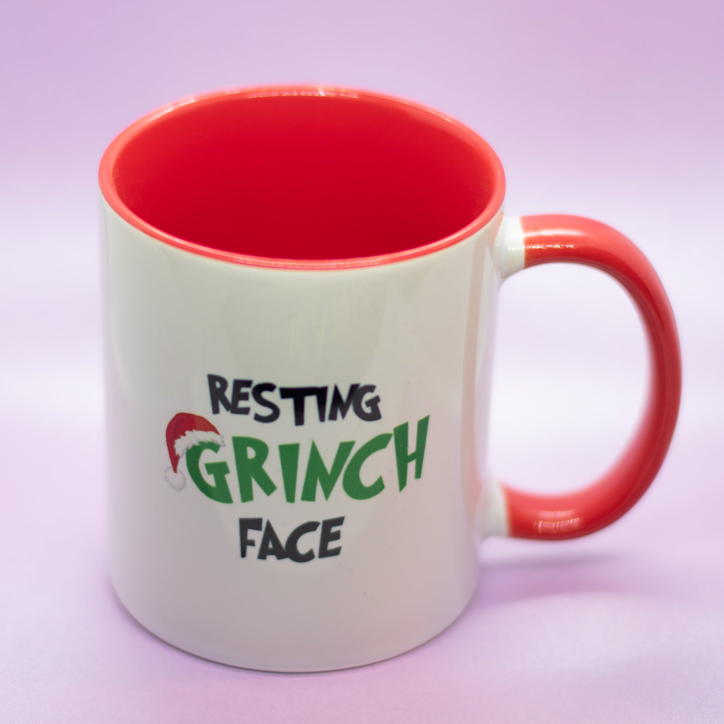 Resting Grinch Face - Christmas Mug