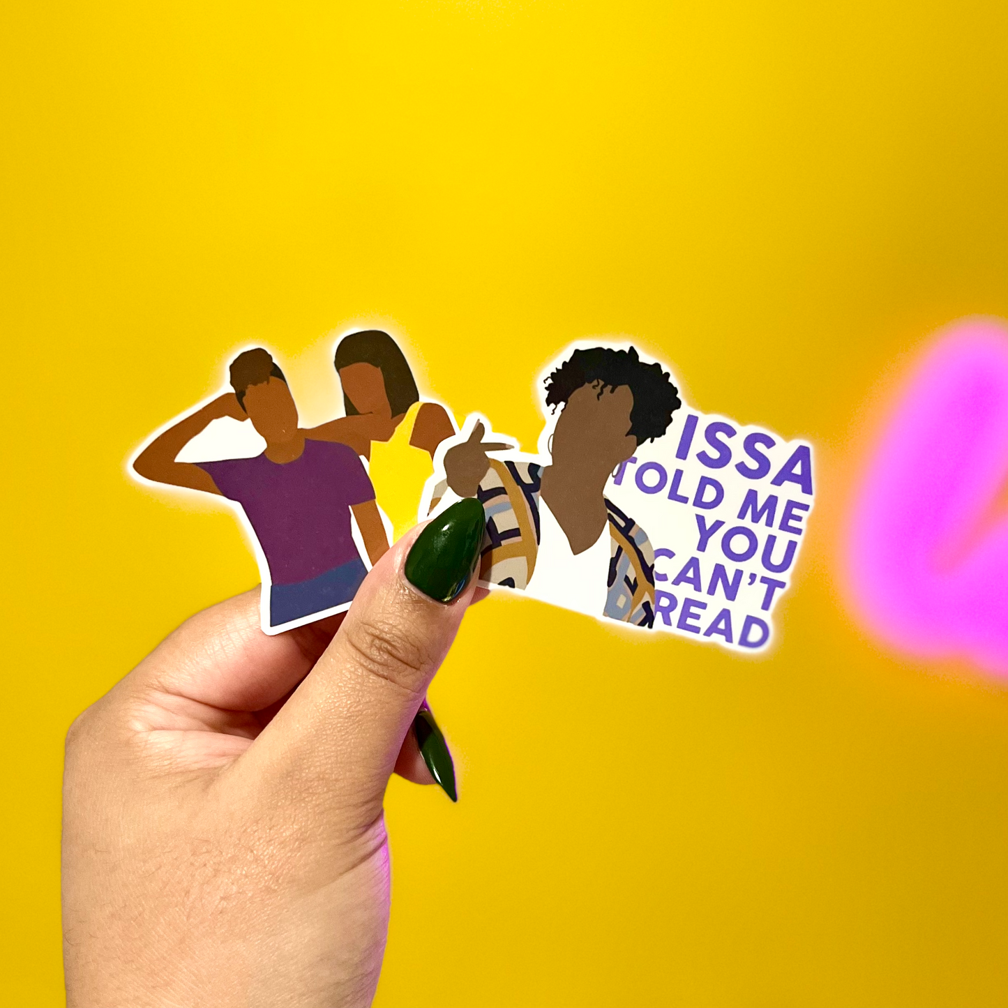 Kelli Quote Insecure HBO Sticker