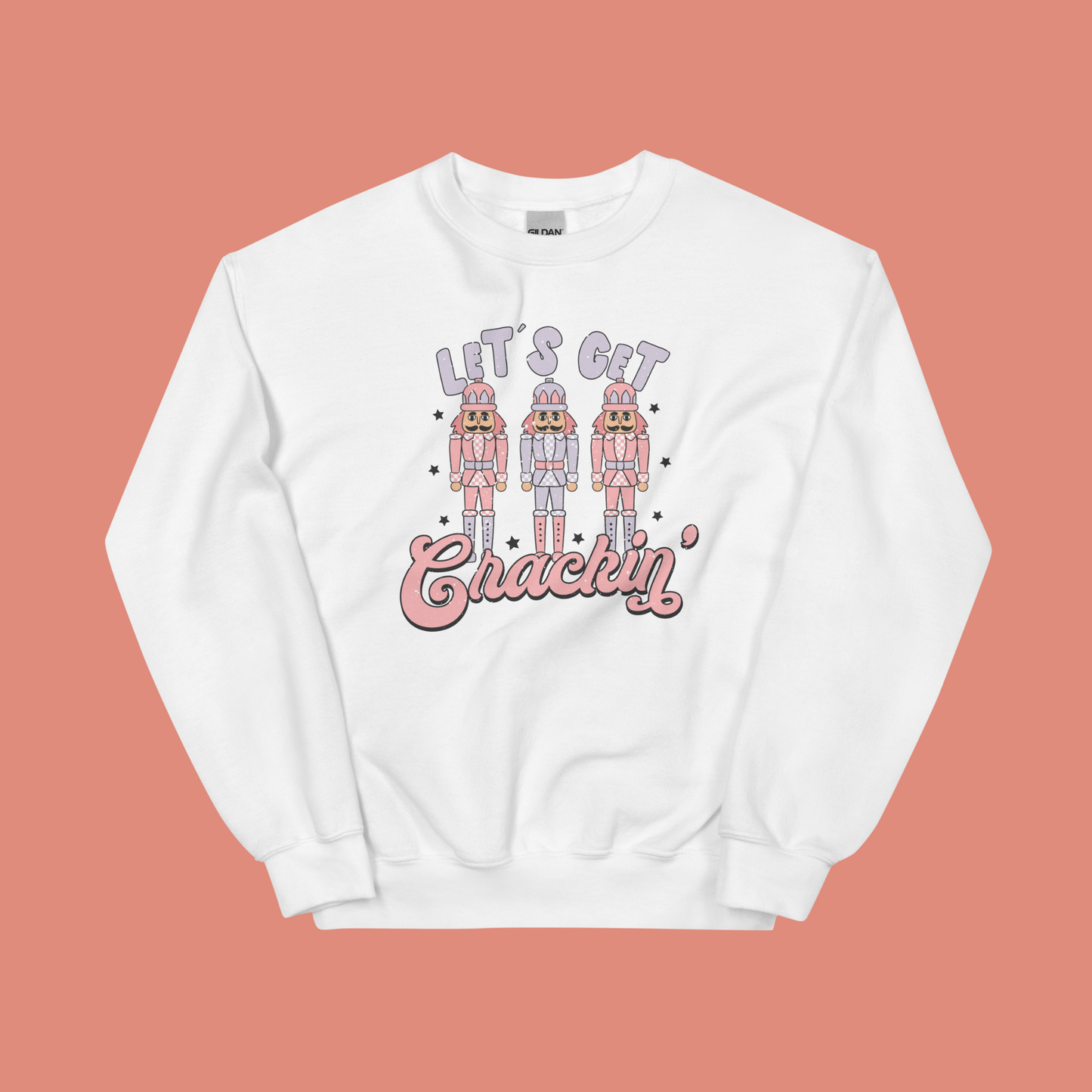 Let's Get Crackin' Unisex Christmas Sweatshirt