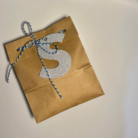 Letter Gift Tag / Monogram Gift Tag