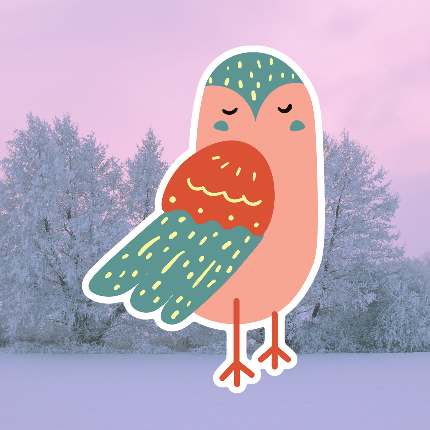 Snowbird Sticker