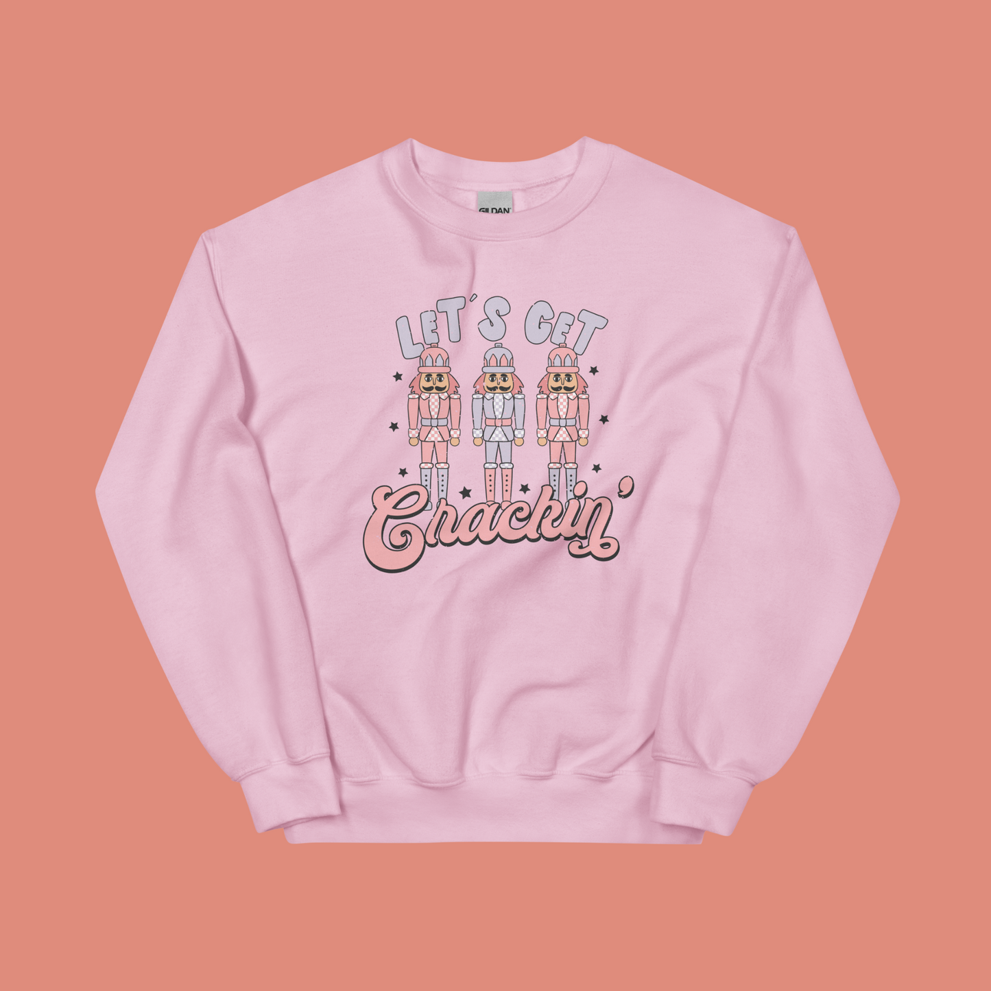 Let's Get Crackin' Unisex Christmas Sweatshirt