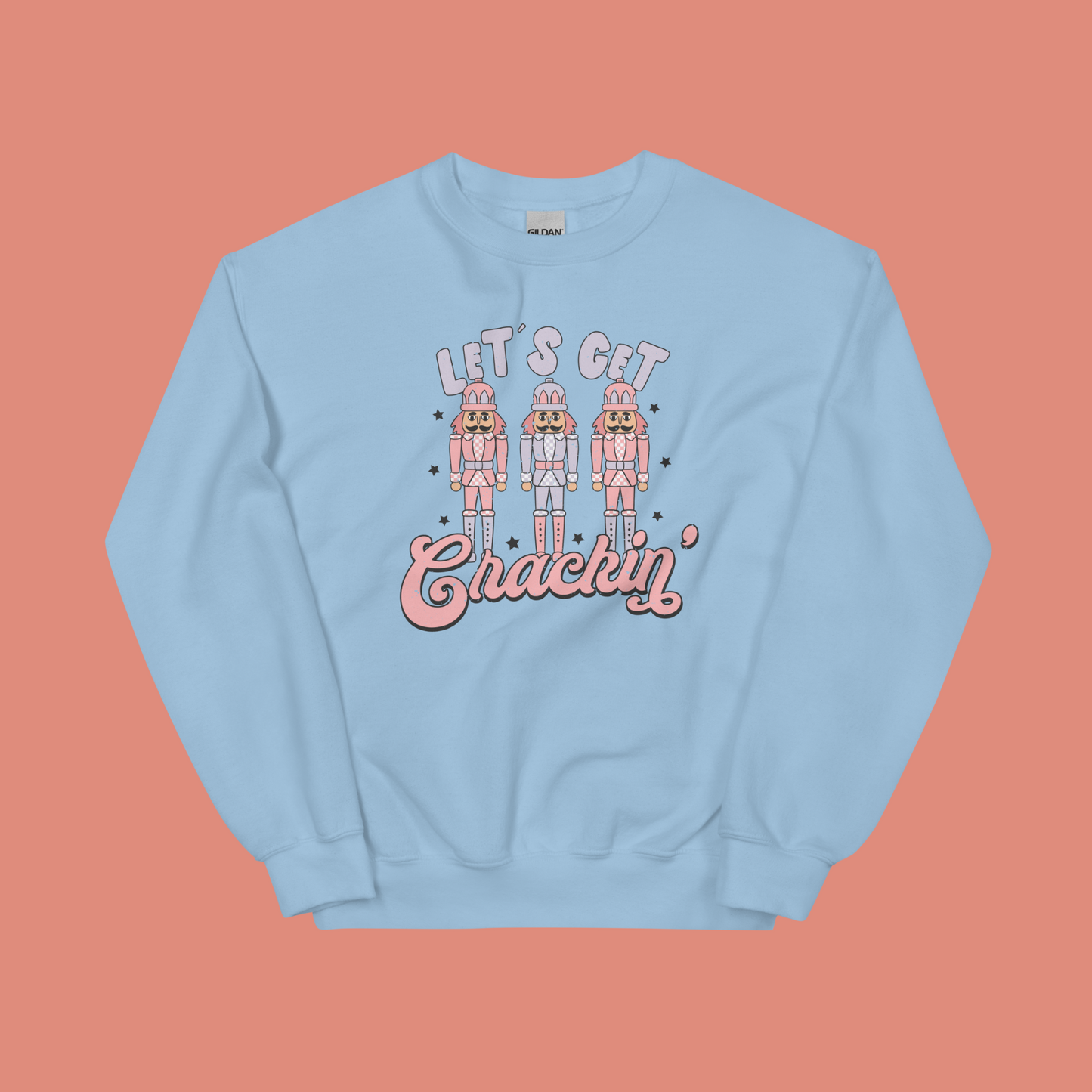 Let's Get Crackin' Unisex Christmas Sweatshirt