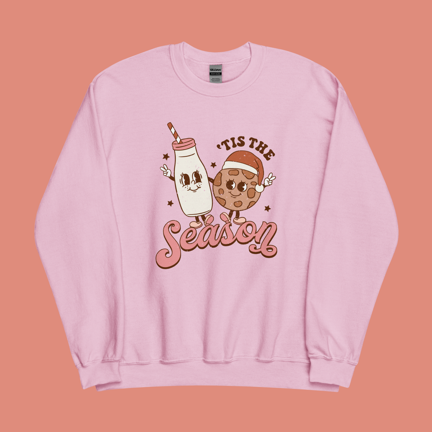 Milk and Cookies Unisex Christmas Sweatshirt