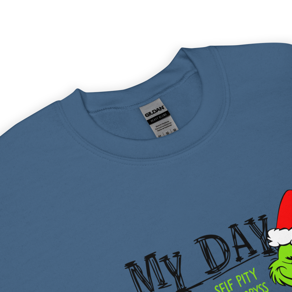 Grinch Booked and Busy Crewneck Sweatshirt