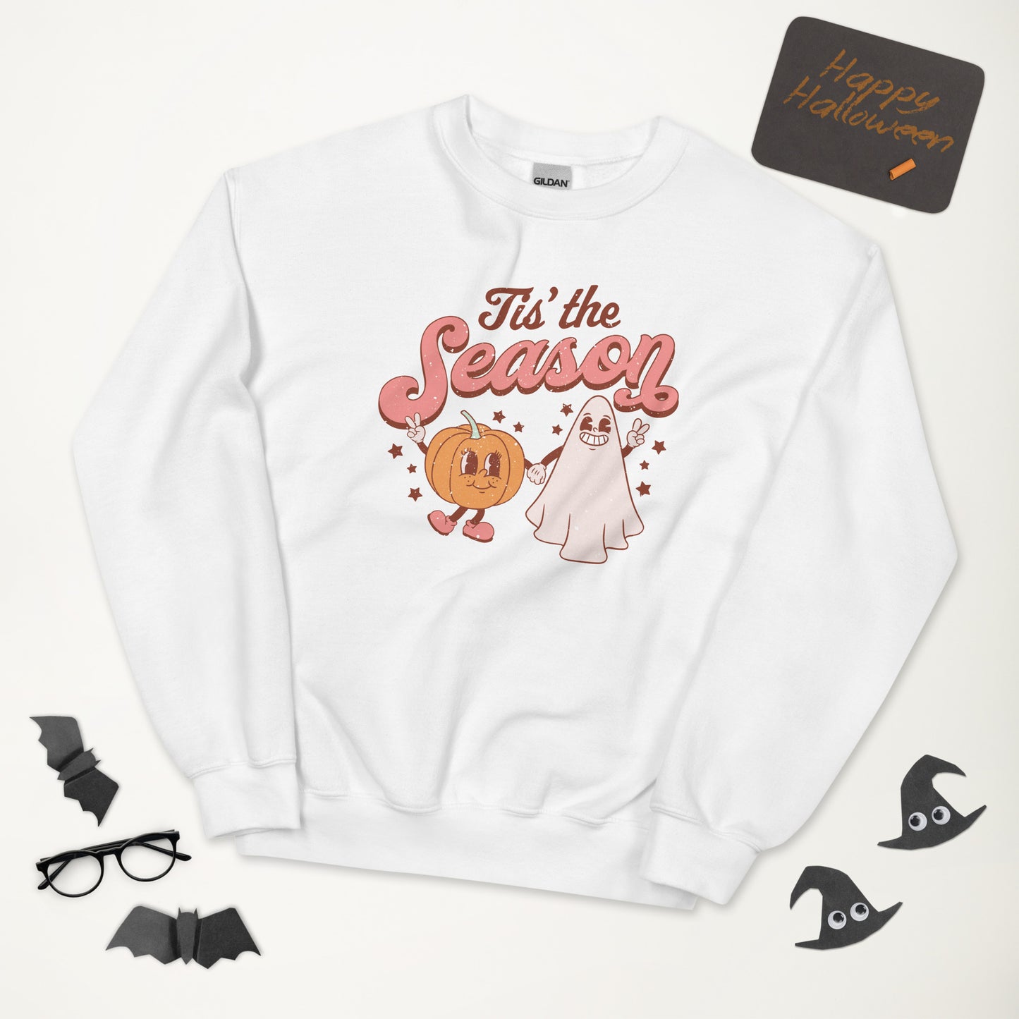 Spooky Besties Unisex Crewneck Sweatshirt